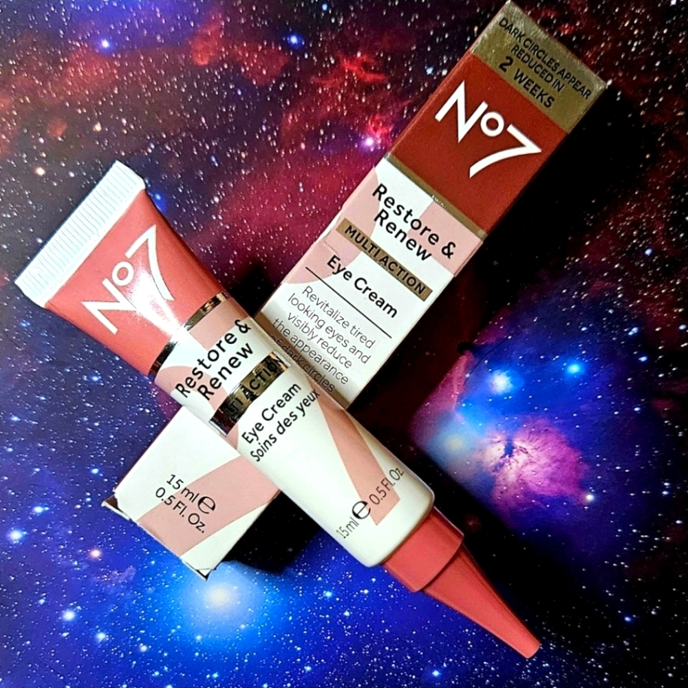 No7: Restore & Renew Multi-Action Eye Cream, Full Size, BNIB